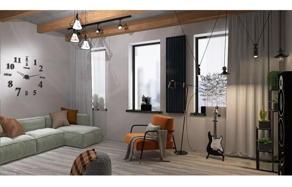 Квартира с радиусной стеной