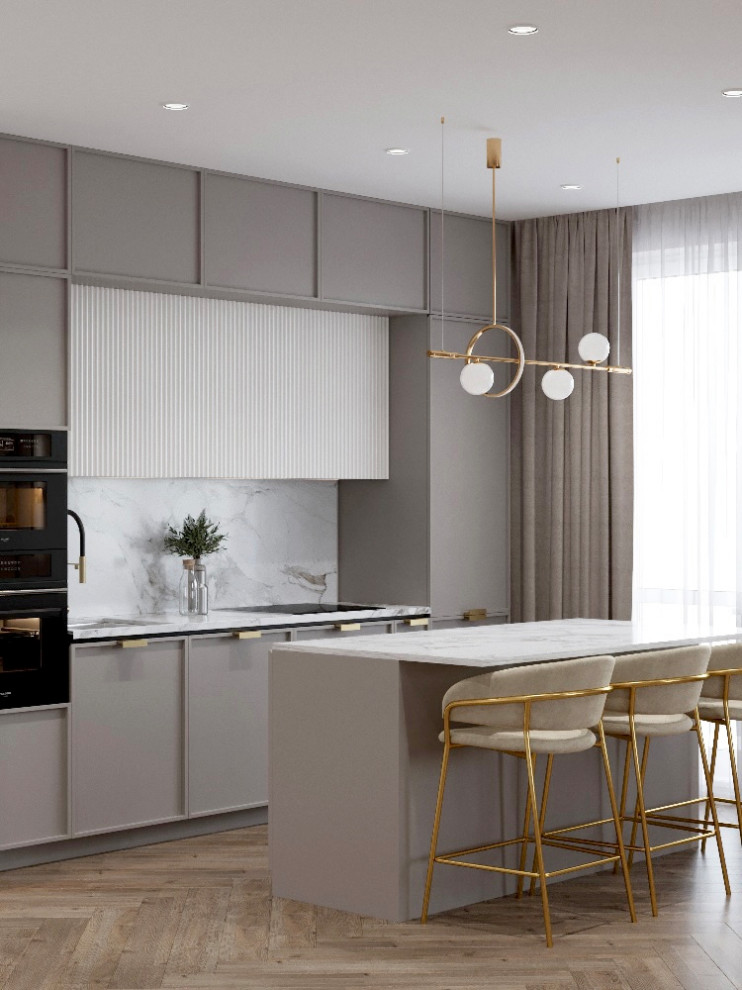 ЖК Люмин, 3 комнаты, 140 м²