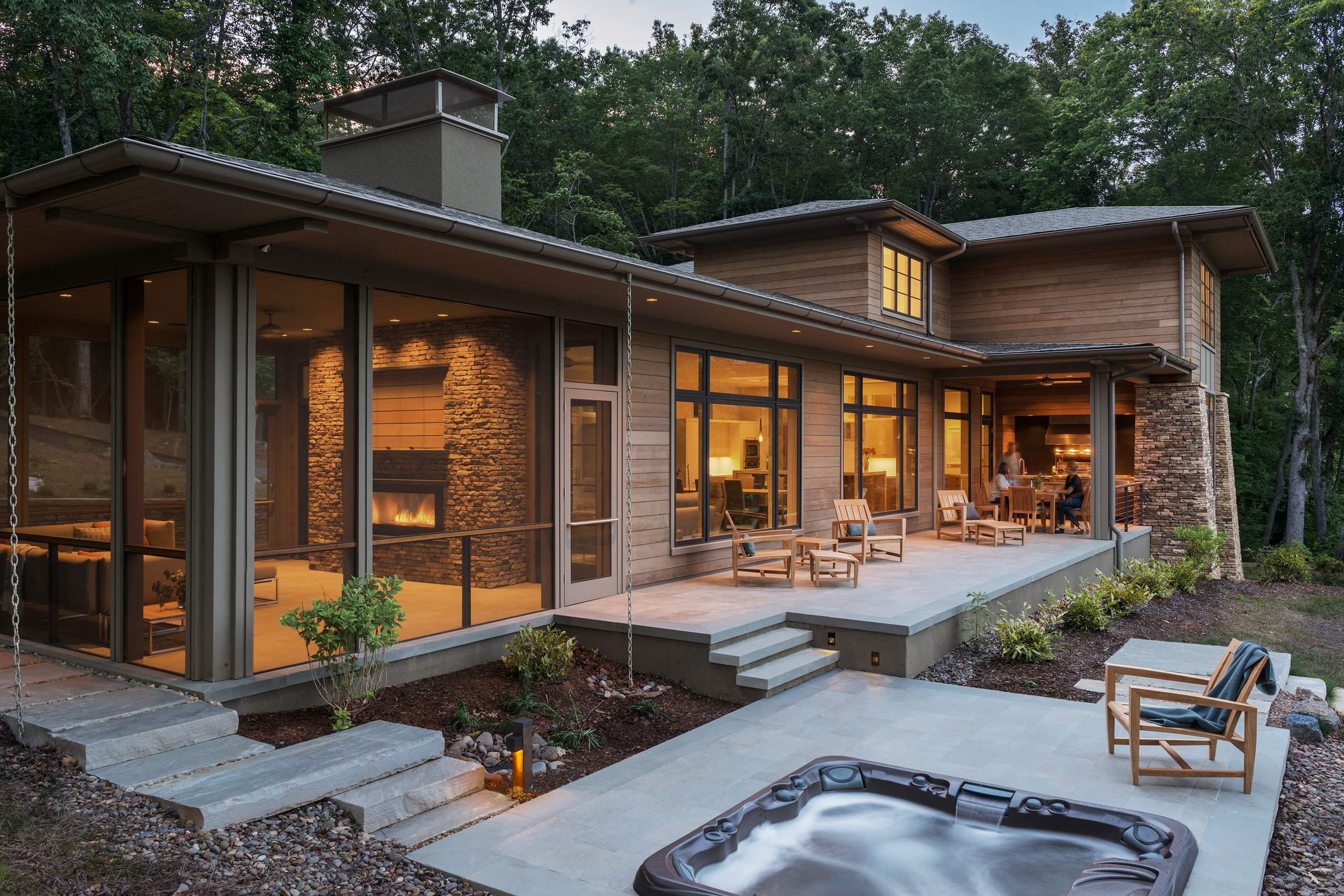 3 Screened-In Porches Ready for Winter