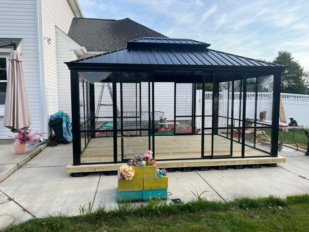 Franklinville, Floating Deck & Pergola