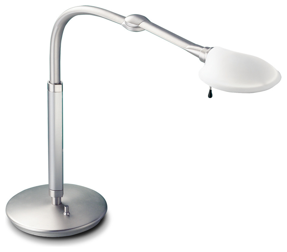 1-Light Table Lamp Suite Collection, Satin Nickel