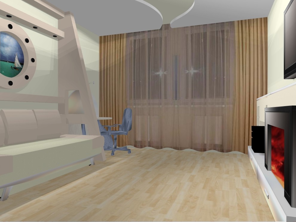 однушка в панельной 9-этажке