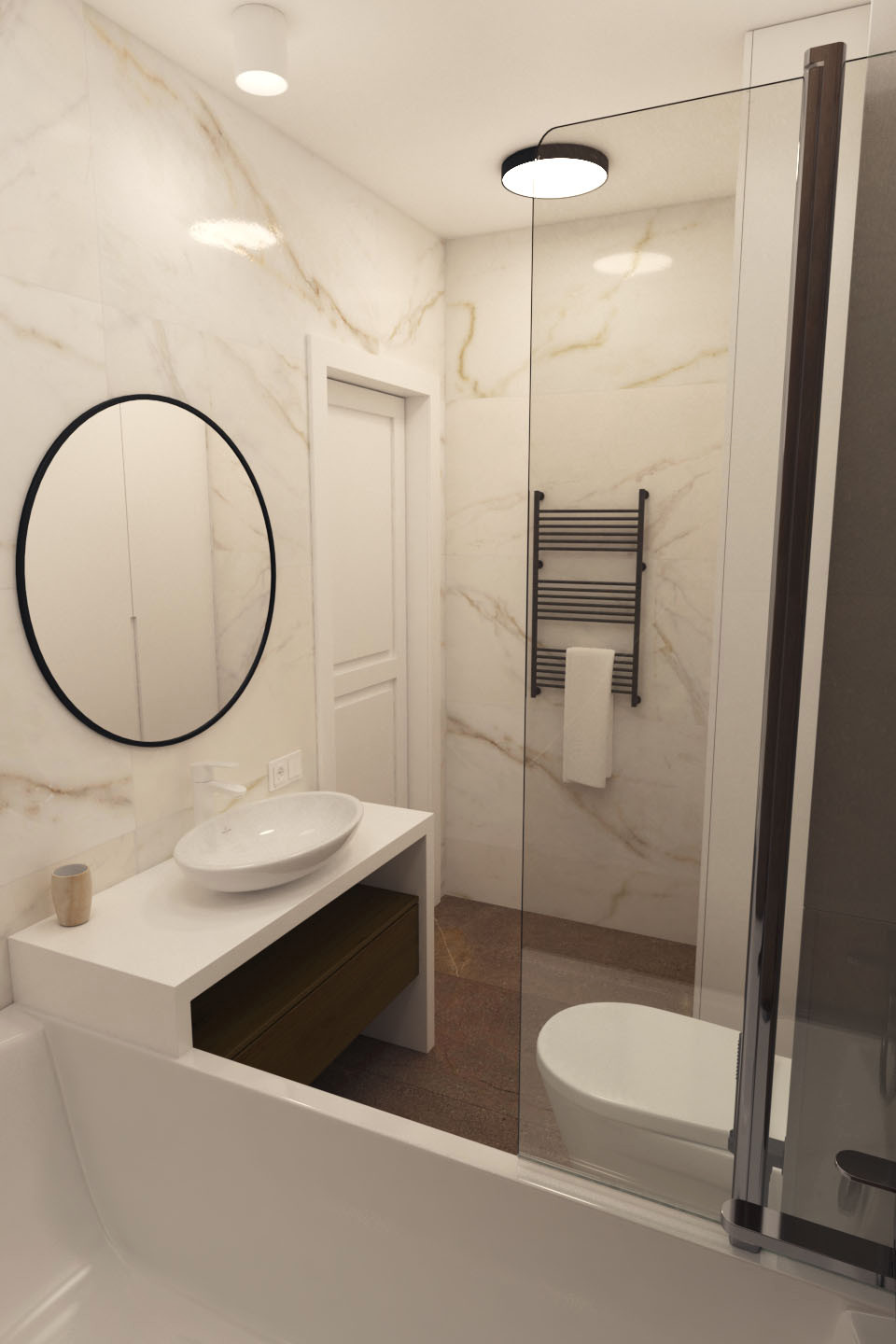 Интерьеры трехкомнатной квартиры в ЖК "Изумрудный" г. Самара