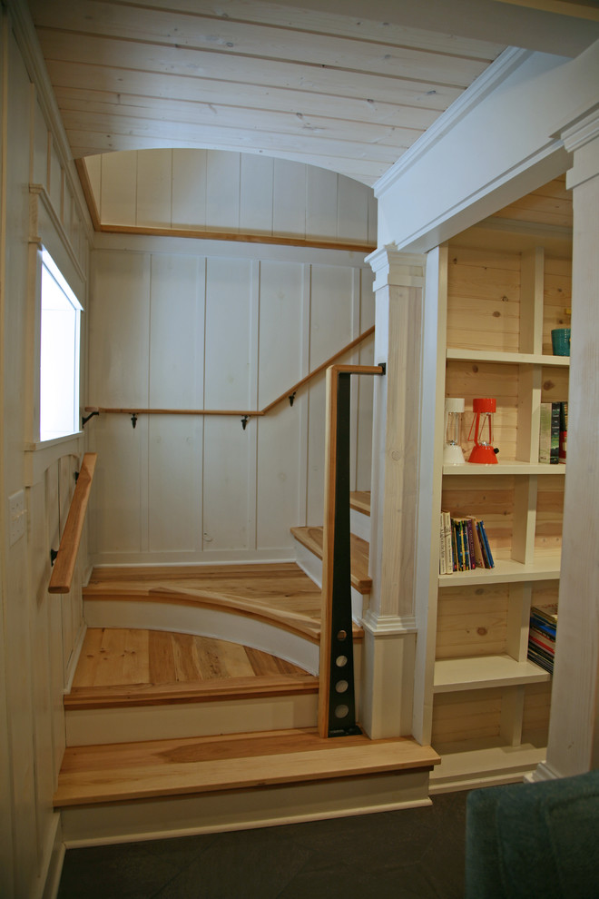 nautical stairs - Beach Style - Staircase - Milwaukee - by Interior ...