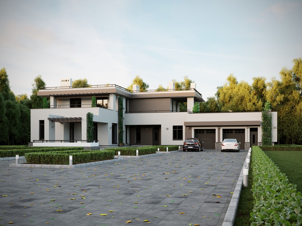 Современный частный дом в Москве