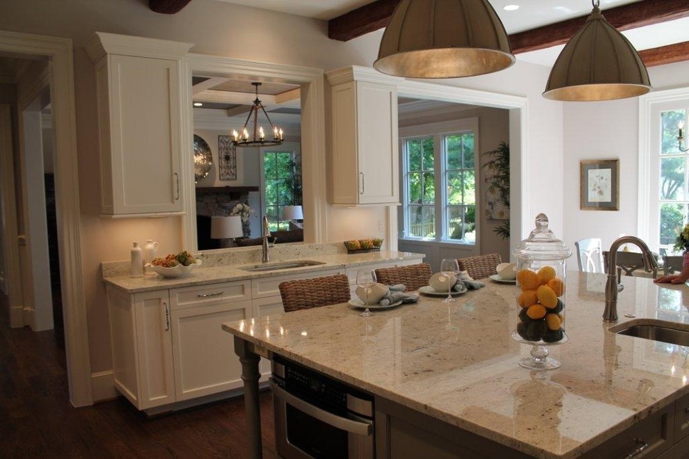 Inspiration for a transitional kitchen remodel in DC Metro