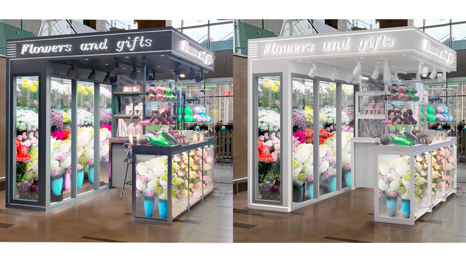 Торговый павильон в аэропорту