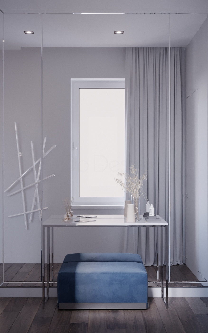 Прихожая. Дизайн-проект коттеджа в Московской области