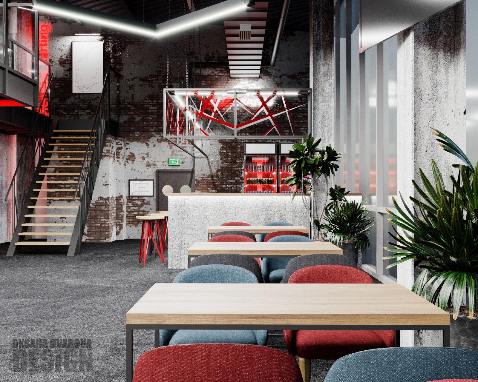 Дизайн ресторана в картинг-клубе