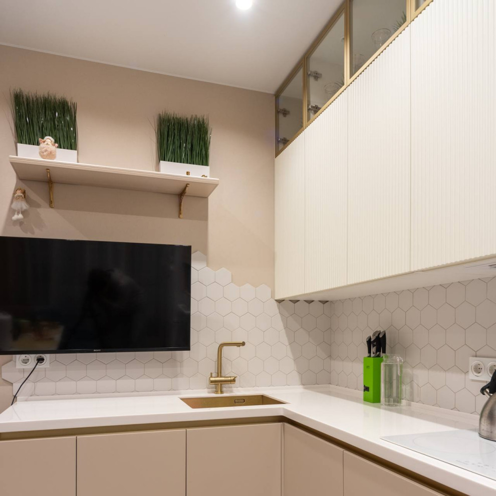 Бежевый цвет в интерьере