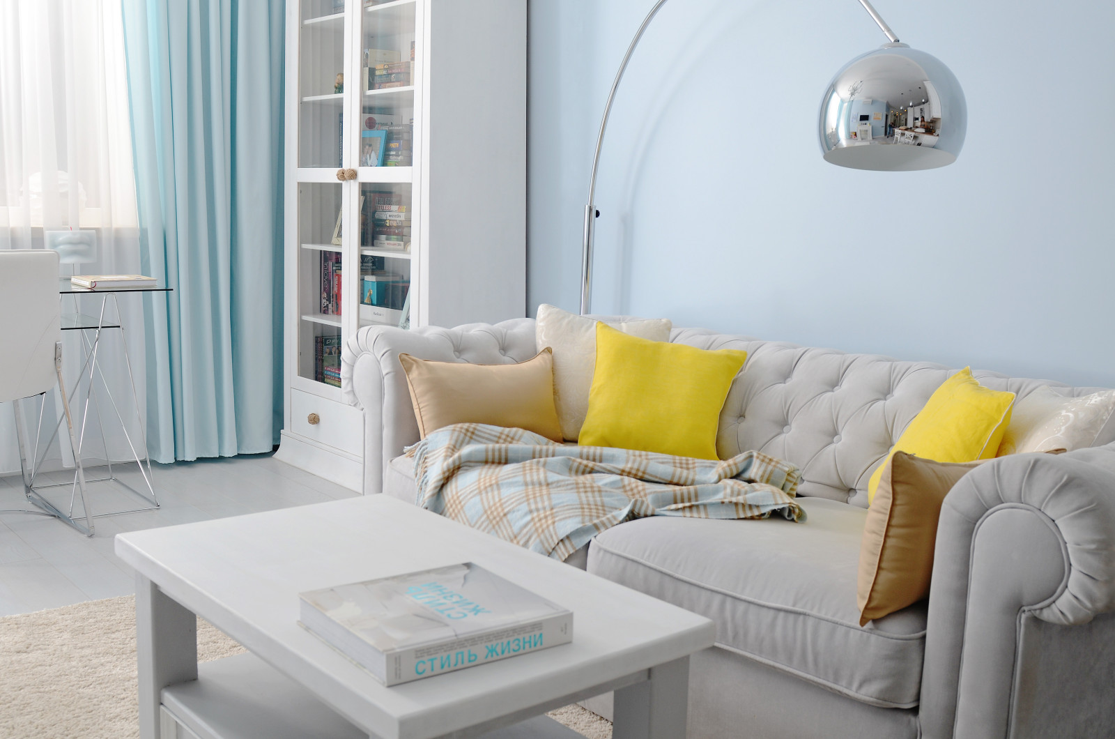 Квартира цвета неба