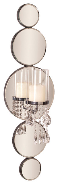 Mirrored Wall Sconce howard elliott mirrored wall sconce - contemporary - wall sconces Mirrored Wall Sconce howard elliott mirrored wall sconce - contemporary - wall sconces