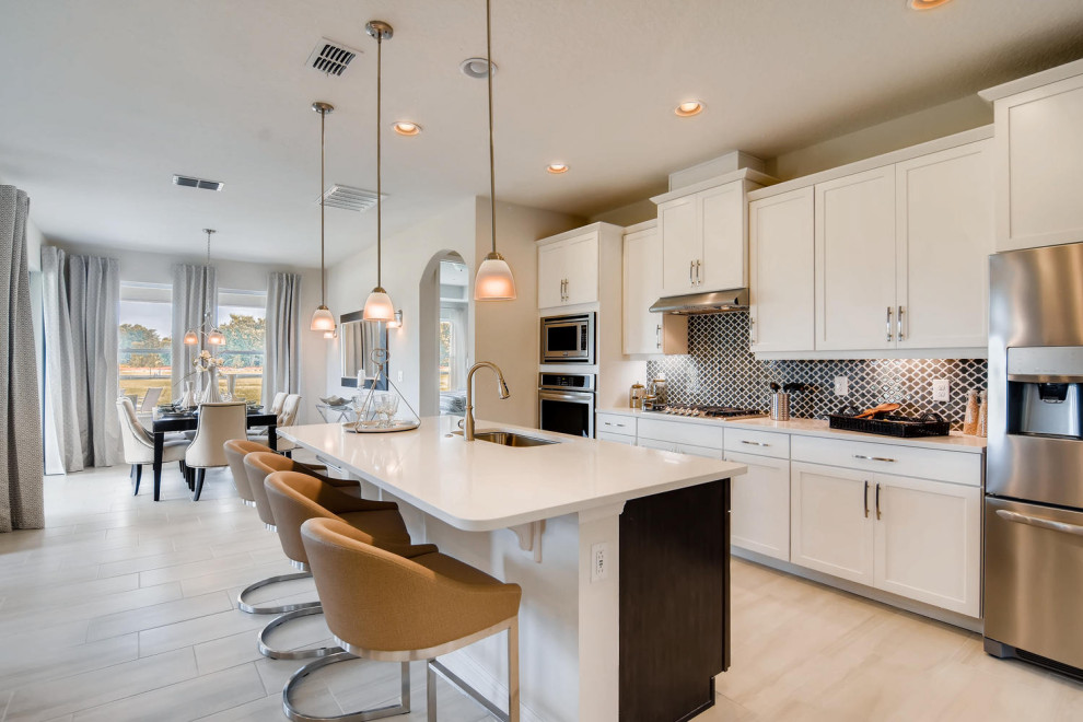 Parkdale Place Community Craftsman Kitchen Orlando by DR Horton