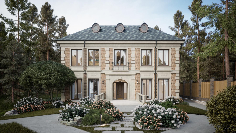 Входная зона участка