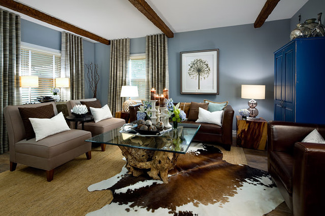 jane lockhart rustic living room - modern - living room - toronto
