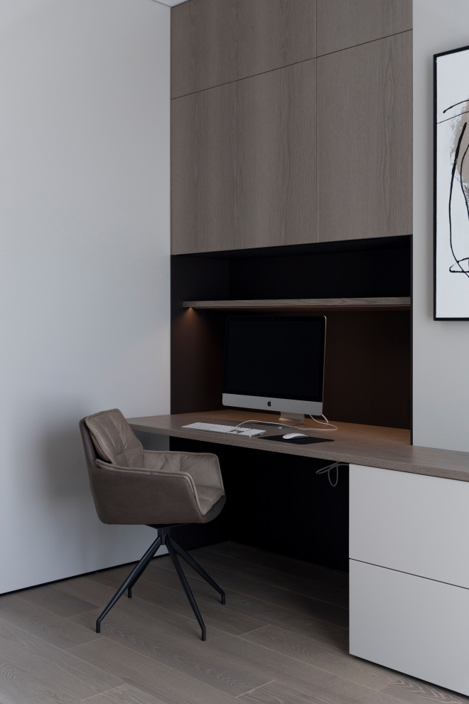 светлая квартира в ЛАХТА Plaza