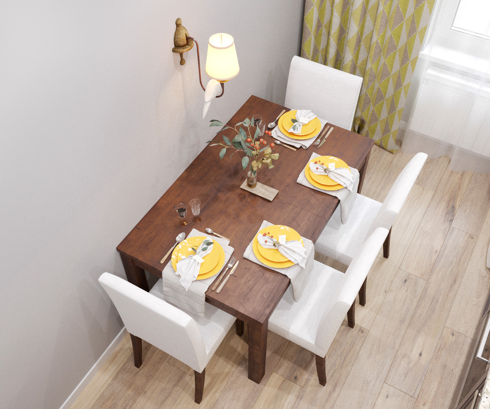 "Скандинавский стиль, 45 м2"