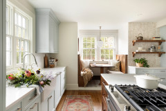 Kitchen of the Week: Period Details and a Tranquil Blue Hue