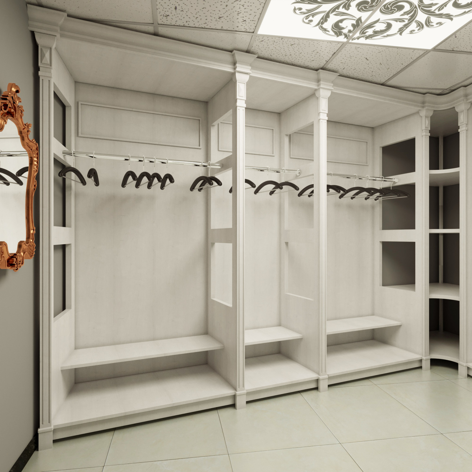 Гардеробная Эдельвейс