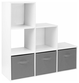 Modern Storage Cabinet Mdf With Drawers And Open Compartment Modern Storage Cabinets By Decor Love Houzz Uk