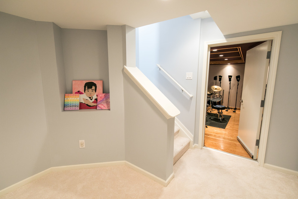 Recording studio/Kids Basement - Detroit - by Cowdin Design + Build | Houzz