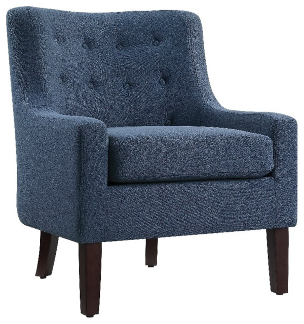 Lexicon Cairn Fabric Upholstered Accent Chair in Brown Color ...