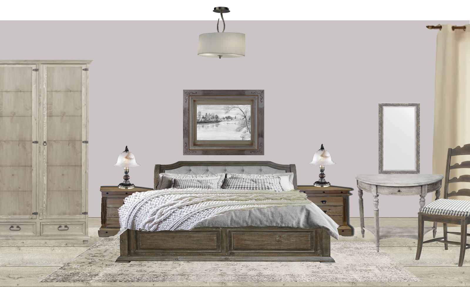 2 d коллажи квартиры в деревенском стиле