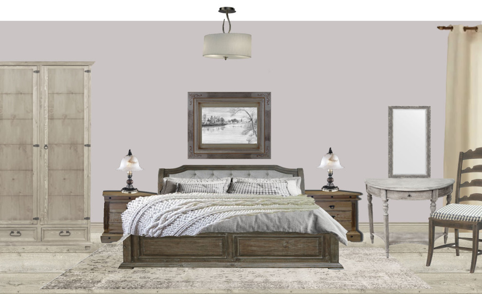 2 d коллажи квартиры в деревенском стиле