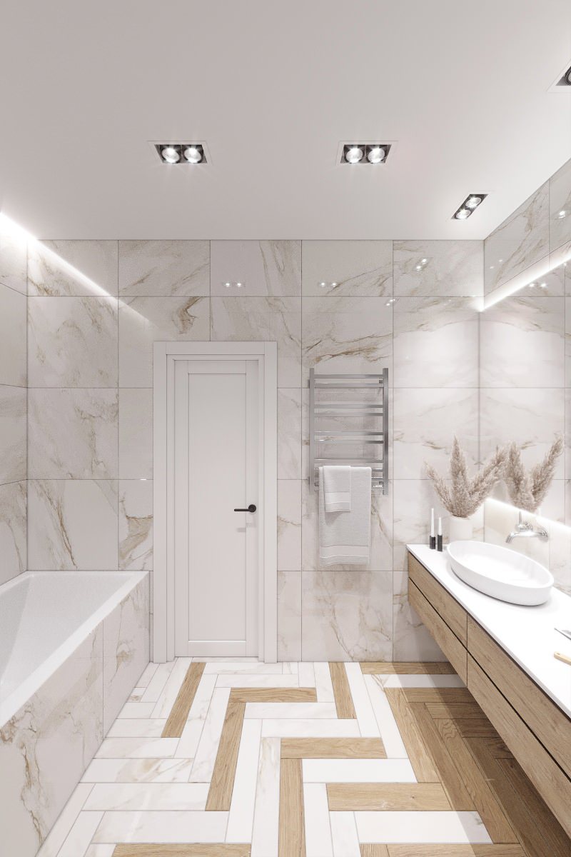 Проект квартиры 80 кв.м. для семьи из г.Москва