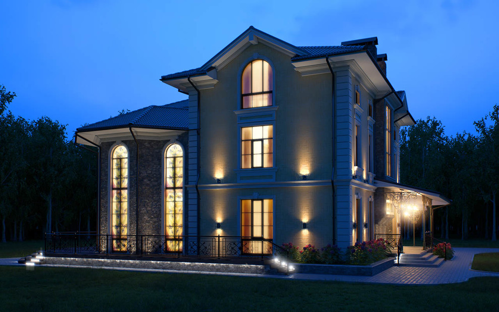 Проект дома с гаражом 600 кв.м