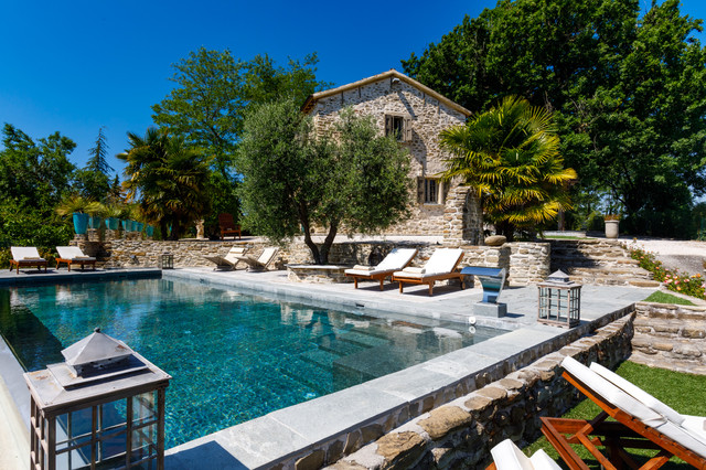 Villa Brisighella middelhavsstil-pool