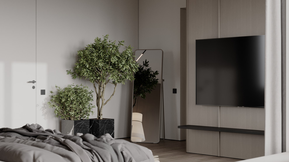 Мастер - спальня в загородном доме