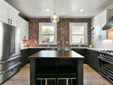 Transitional Kitchen by Broadway Design Build