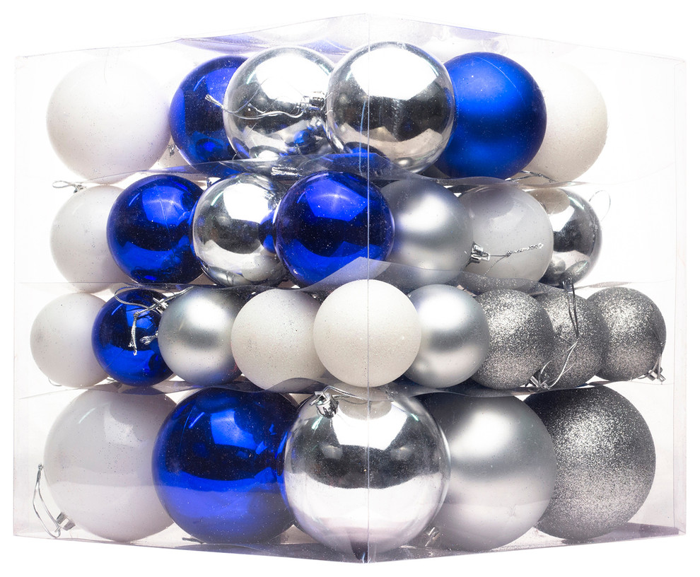 silver ball ornaments