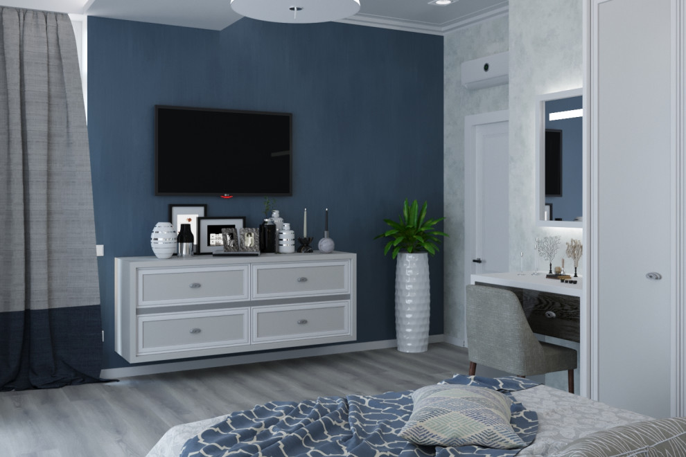 Дизайн проект  квартиры 114 м2 в стиле "Неоклассика"