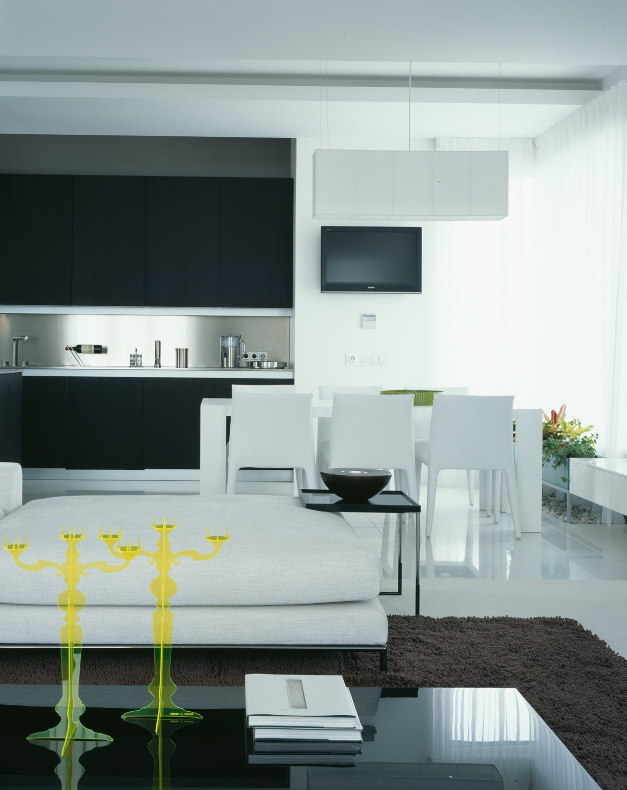 Interior of the flat in Vorobevu goru