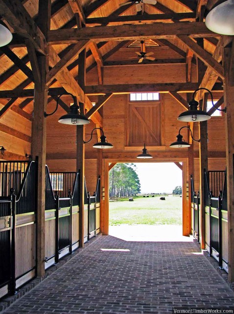 Horse Barn landstil-skur