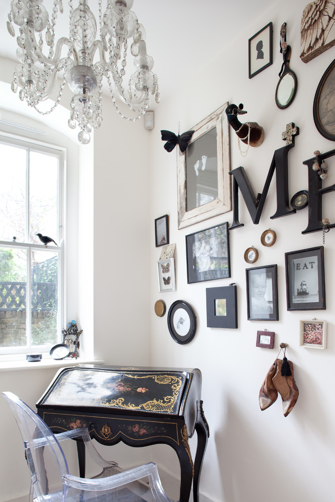 Eclectic home design in London.