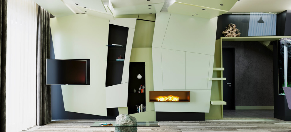 Дизайн интерьера дома 300 кв.м. “Символы имен”  в КП “Комильфо”