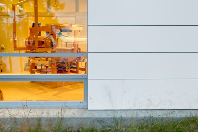 Weaving Studio moderno-facciata