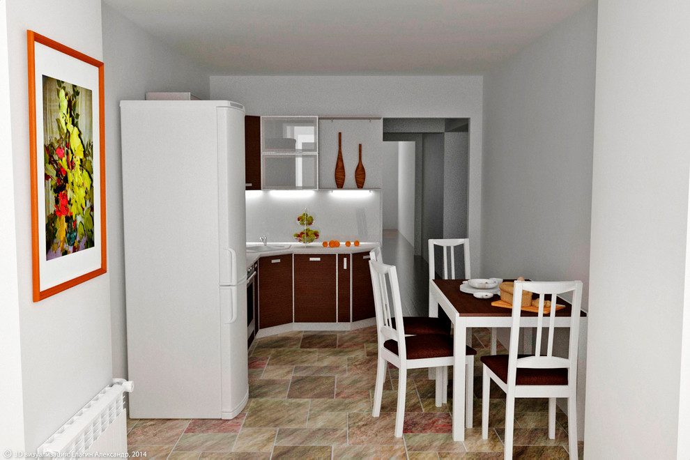 Форэскиз перепланировки кухни