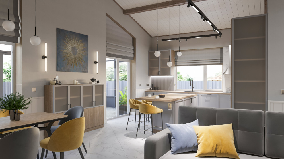 Дом с верандой