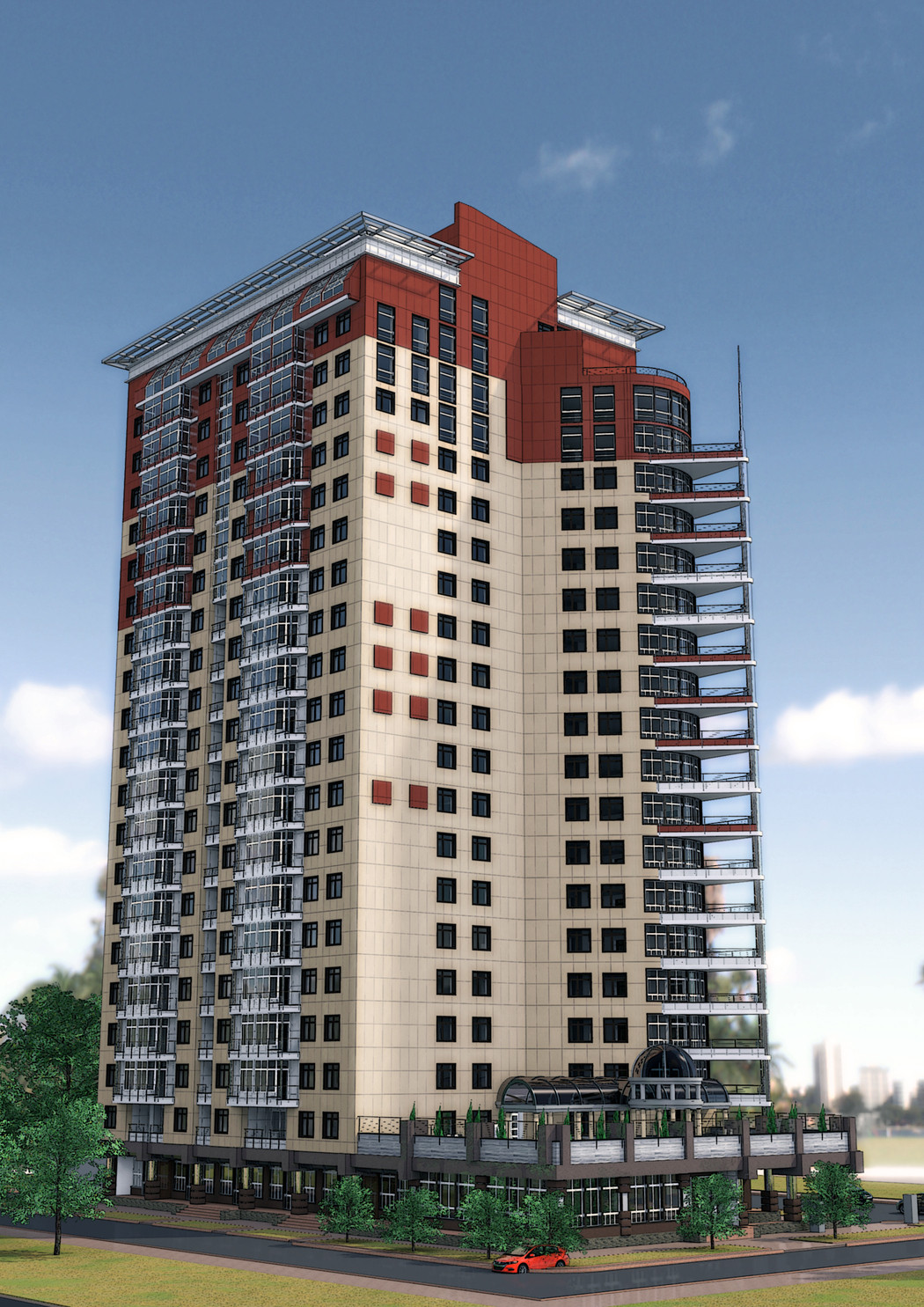 Многоквартирный дом "стачки 183"