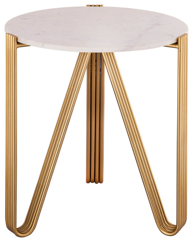 modern gold accent table