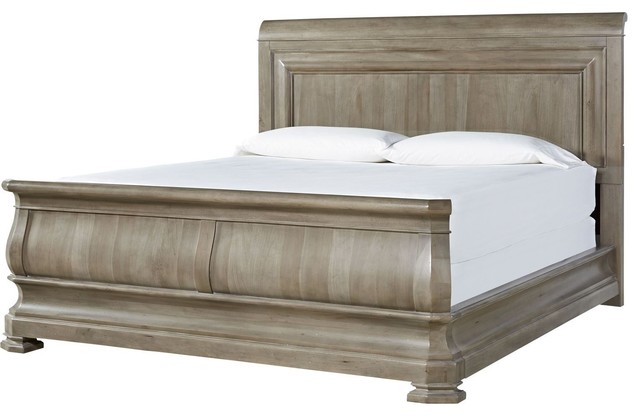 Universal Furniture Reprise Sleigh Bed Driftwood Traditional Universal Furniture Reprise Sleigh Bed