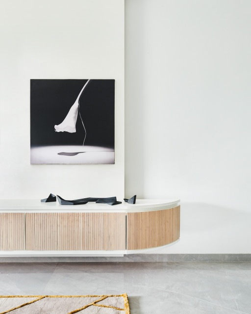 City Apartment modern-wohnbereich