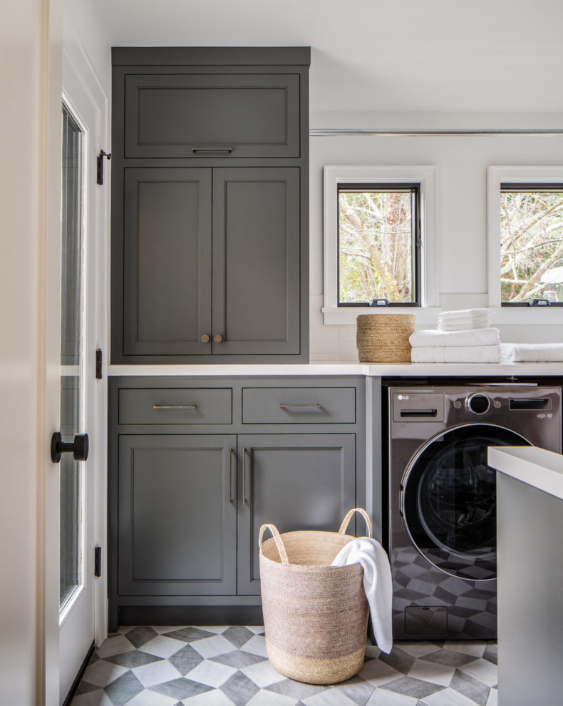 Elevated Danville Design Build - Scandinavian - Laundry Room - San ...