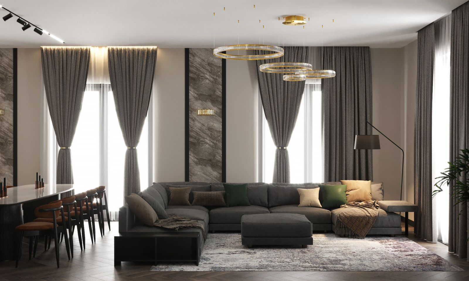 Двухэтажный частный дом для замечательной семьи 300 кв.м.