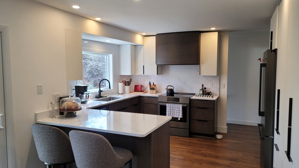 Andover Contemporary Kitchen Remodel