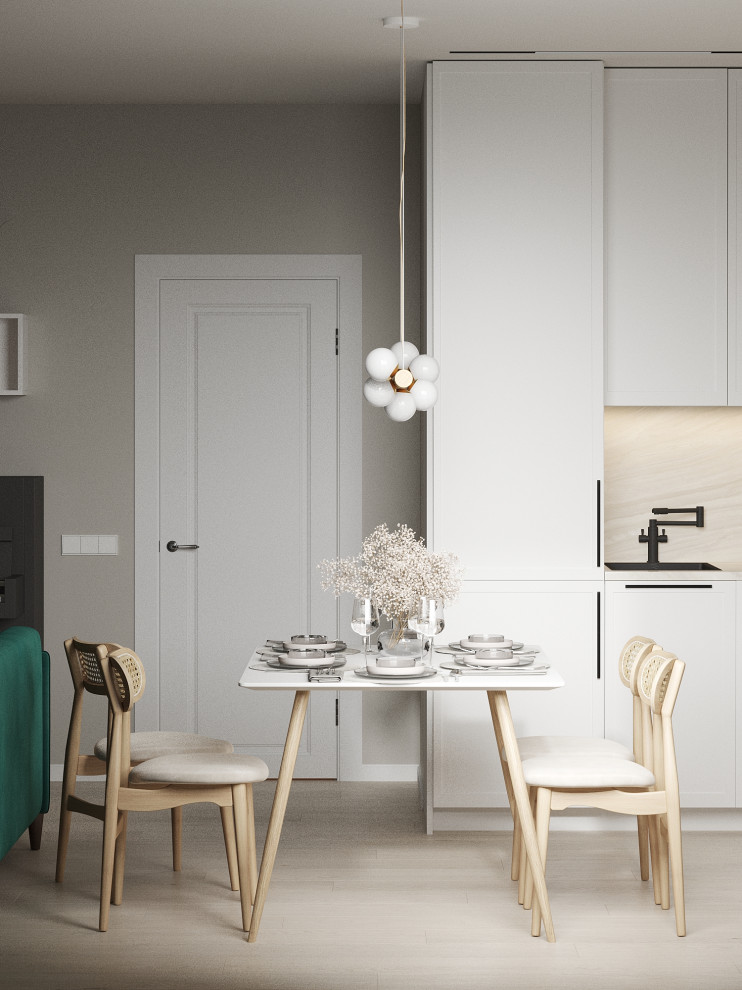 Кухня-гостиная в современном стиле